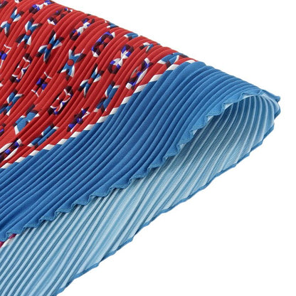 Boxed Super Louis Vuitton Current Tag Monogram Carrée Plissé Angels 100% Silk