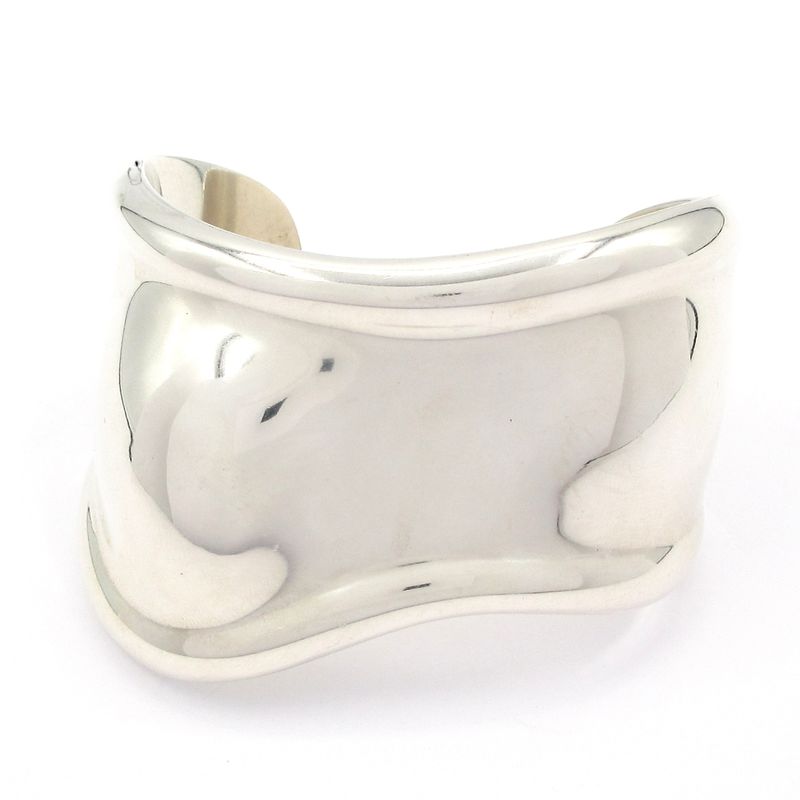 Tiffany & Co Bangle Bone Cuff In Silver