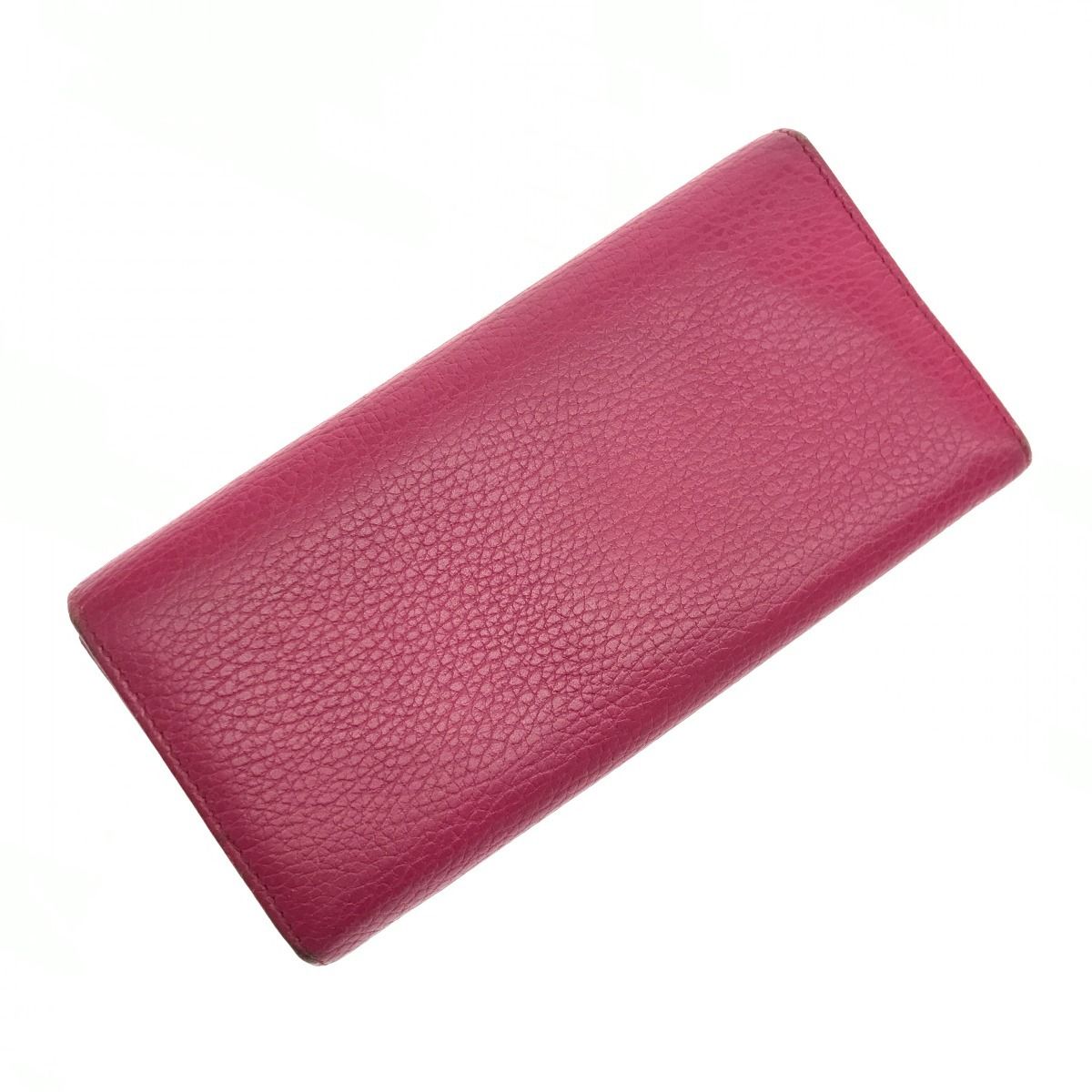 Gucci Long Wallet 354498 Shocking Pink