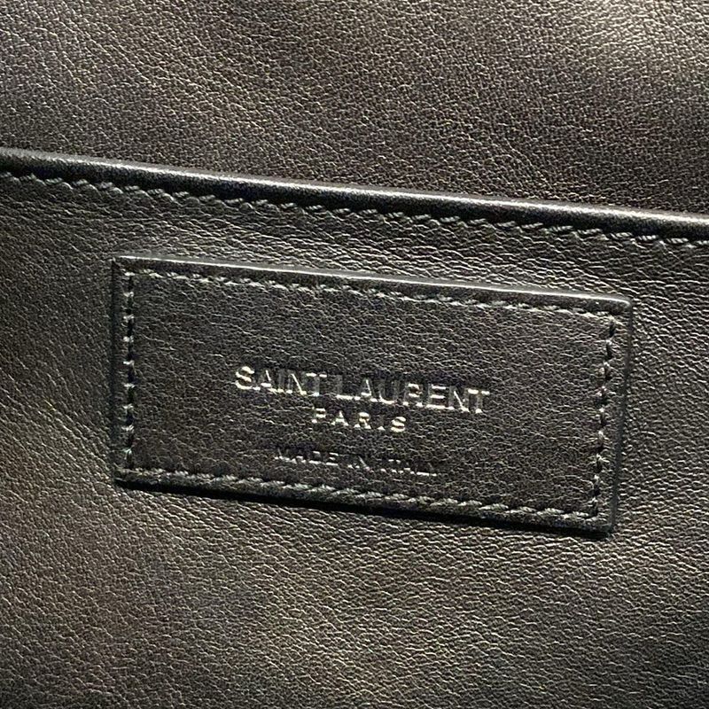 Saint Laurent Paris Handbag Baby Monogram Cabas Su 400914 Black Leather
