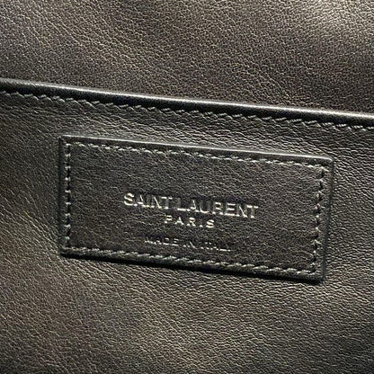 Saint Laurent Paris Handbag Baby Monogram Cabas Su 400914 Black Leather
