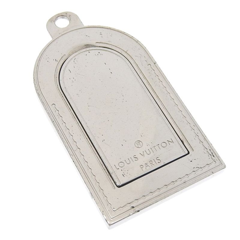 Louis Vuitton Porte De L'adresse Pendant Only M9234p Silver Metal Unisex Key
