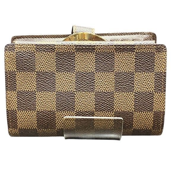 Louis Vuitton Damier Porte Feuille Viennois N61674 Bifold Wallet Unisex
