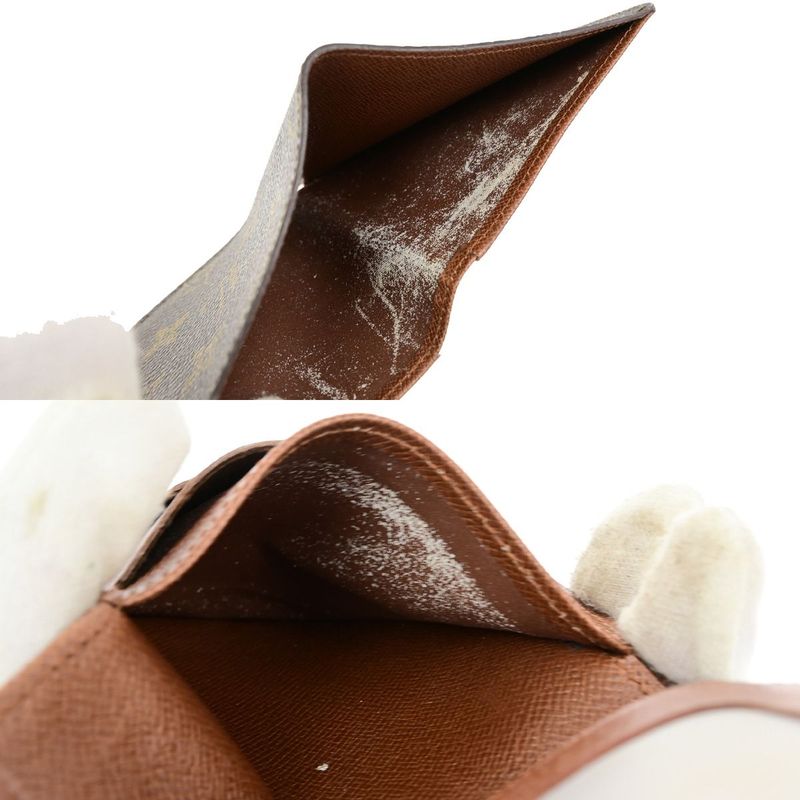 Louis Vuitton 3 Sets Of Wallets Monogram Damier Ebène Epi Leather Brown Blue