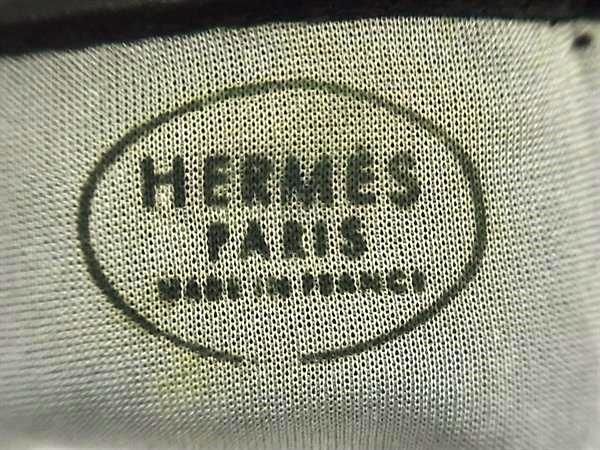 Hermes Sellier Lambskin Gloves Size 6 1/2 Women's Black Fb0801
