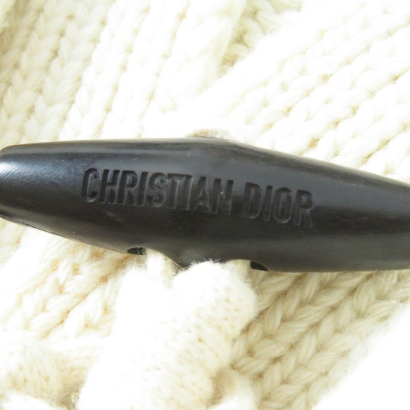 Christian DIOR 21AW 144m01am318 Wool Cashmere Blend DIOR Marinière Motif Logo