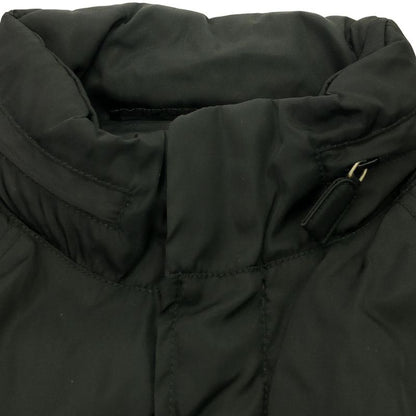 Prada Vintage Nylon Padded Half Coat Jacket Black S