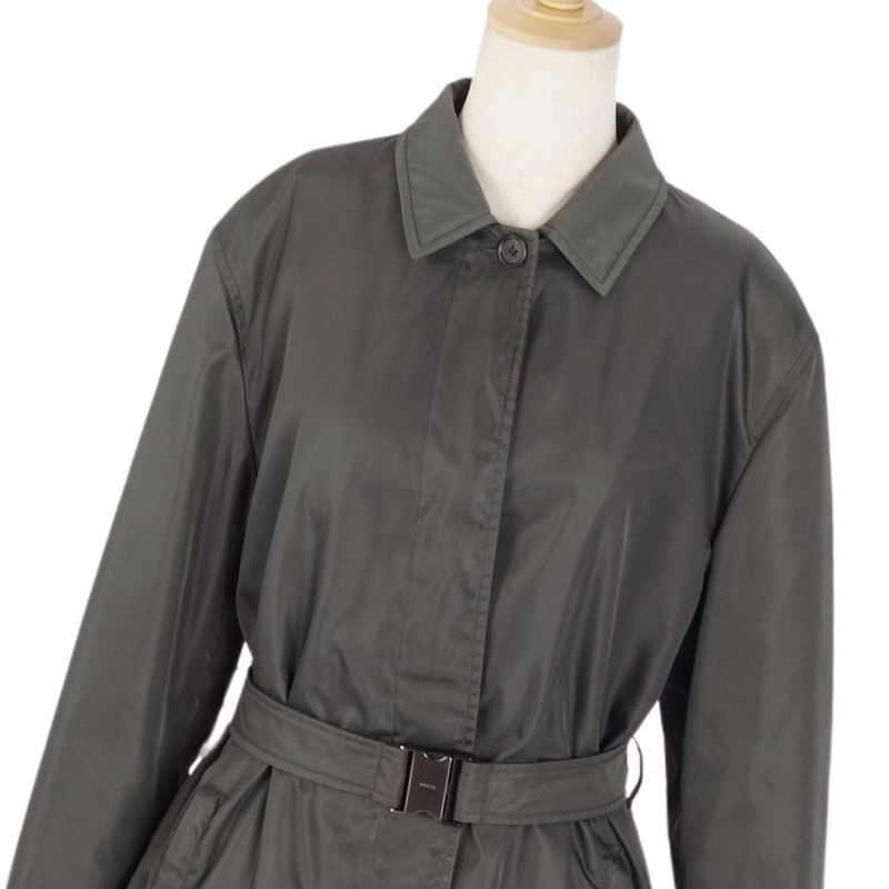 Prada Jacket Coat Long Sleeve Long Sleeve Nylon Be