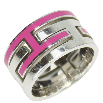 Hermes RING - RING MOVE ASH 51 Silver 925 Approx 7.2g Silver Pink Accessory