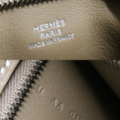 Hermes Pot Chien Plus U Engraved Etoupe Swift Shoulder Bag Body Bag Chaine