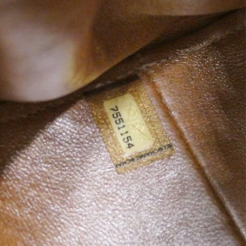 Chanel Chocobar 255 Double Leather Beige Handbag Gold