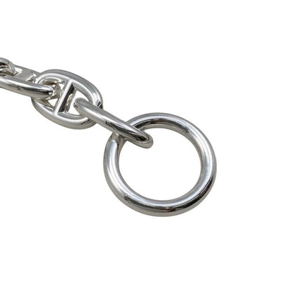 Hermes Bracelet Chaine D'ancre MM Ag925 14 Frames Silver Hermes