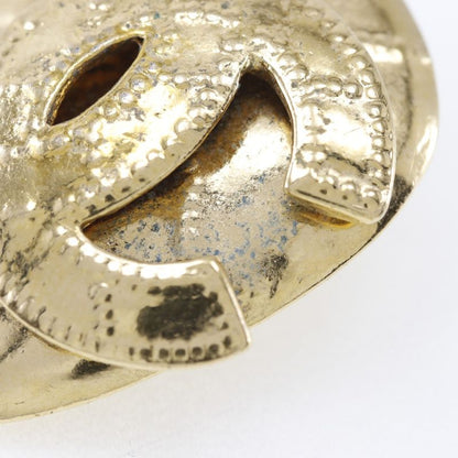 Chanel Coco Mark Vintage Gold Plated 94P Ladies 25.6g Earring