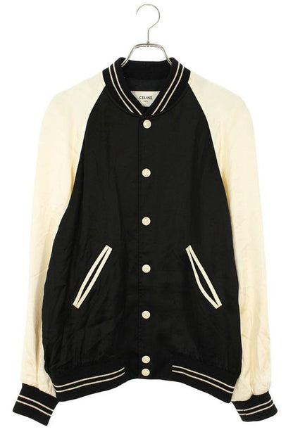 Celine 2v38l851c Studded Palm Tree Teddy Jacket Blouson Men 46