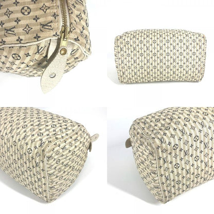 Louis Vuitton Speedy 30 M95500 Monogram Mini Lin Canvas White