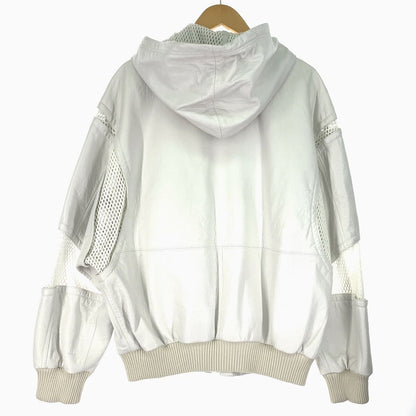 Celine Men's Blouson Size 46 Sheep Leather See-Through Leather Jacket with