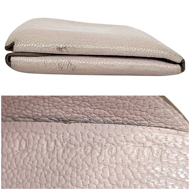 Hermes Bifold Wallet Calvi Duo Pink Mauve Le Pere