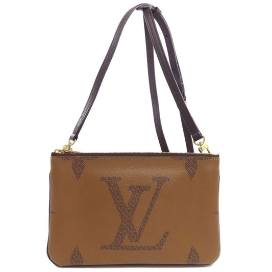 Louis Vuitton M69203 Pochette Double Zip Shoulder Bag Monogram Giant Women