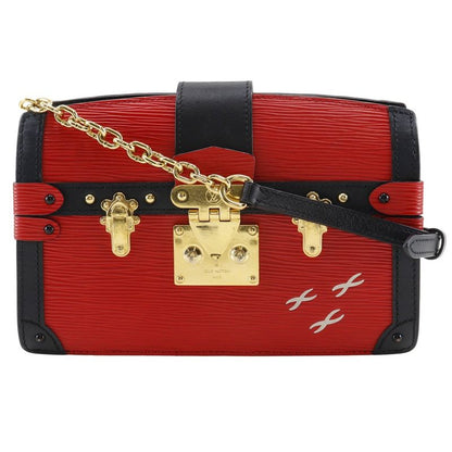 Louis Vuitton Trunk Clutch 2WAY Clutch M51697 Epi Leather Rouge Red Ladies