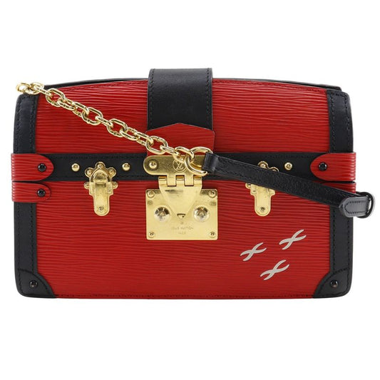 Louis Vuitton Trunk Clutch 2WAY Clutch M51697 Epi Leather Rouge Red Ladies