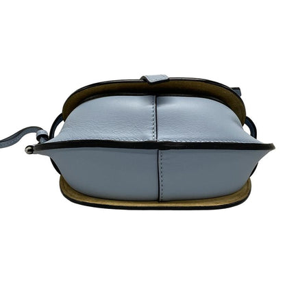 Loewe Shoulder Bag Gate Dual Bag Mini C565r41x04 Light Blue Jacquard Strap