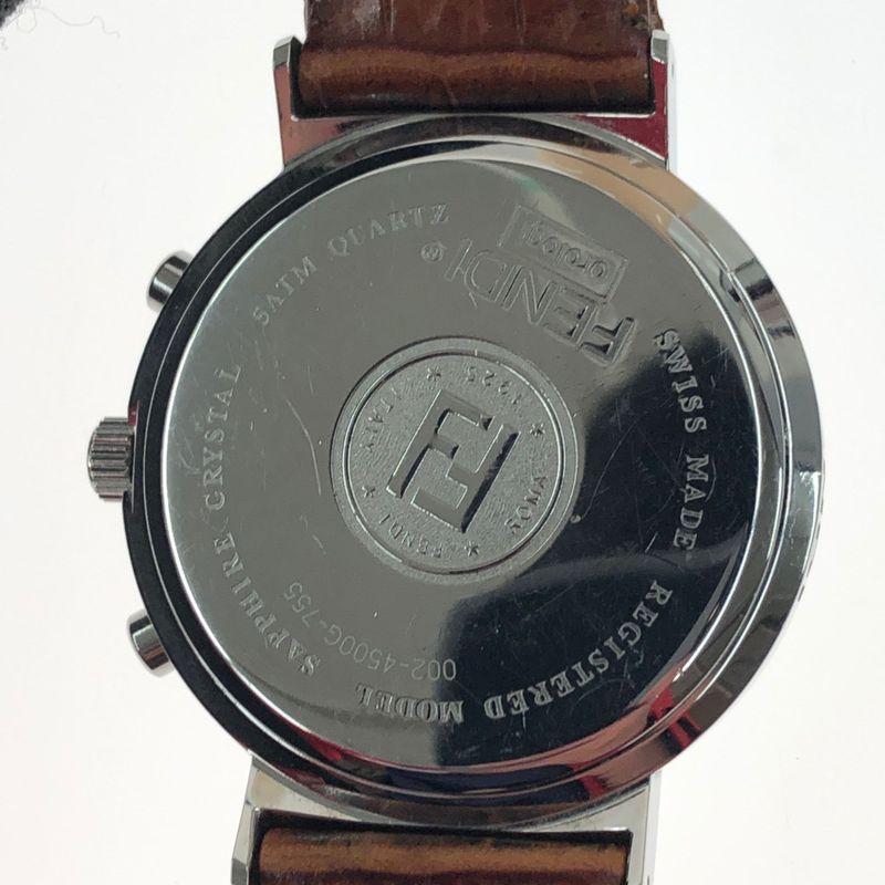 00 Fendi Chronograph Date Orologi Quartz 4500g