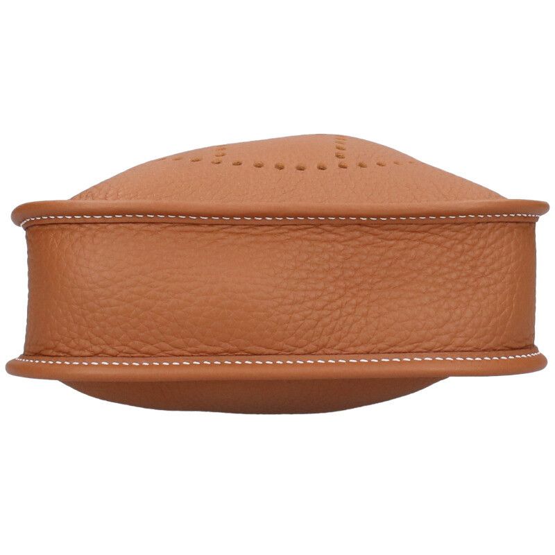 Hermes Evelyn TPM W Engraved Ghardware Gold Taurillon Clemence Shoulder Bag