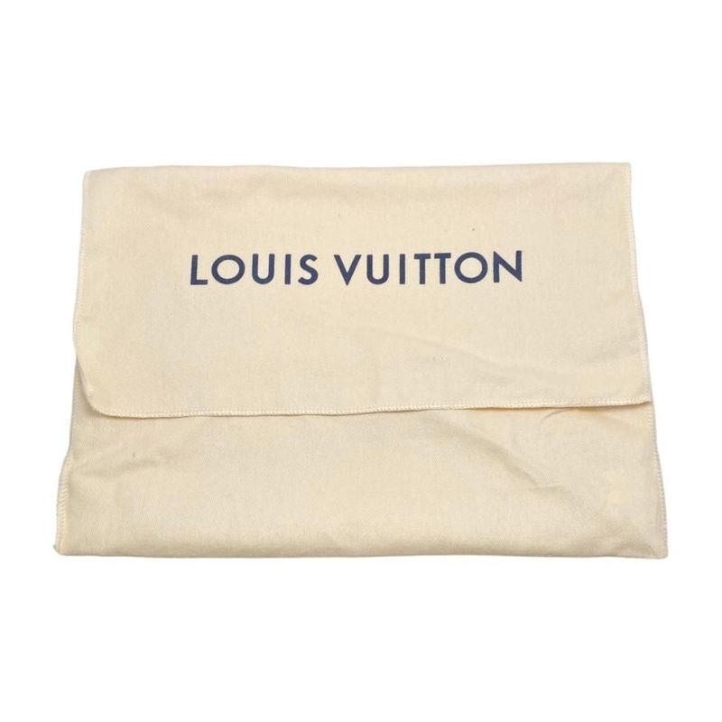 Louis Vuitton Shoulder Bag Nano Steamer N40536 Damier Pop Canvas Yellow Brown