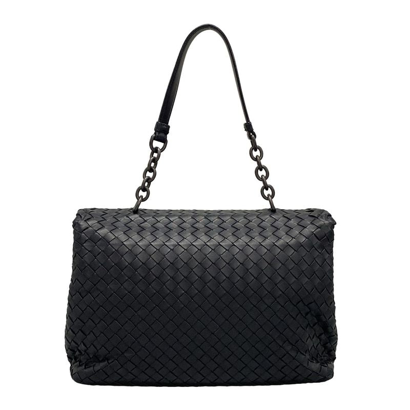 Bottega Veneta Handbag Medium Olympia Bag Dark Navy Leather