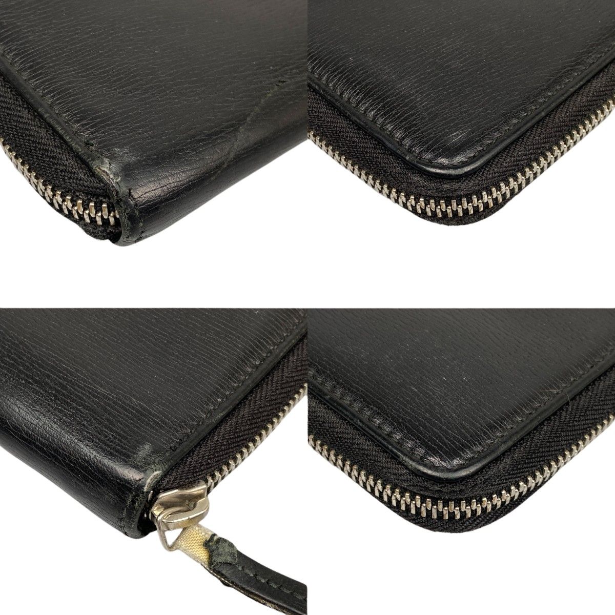 Gucci Round Zipper Long Wallet Interlocking G Shape Softening Yes