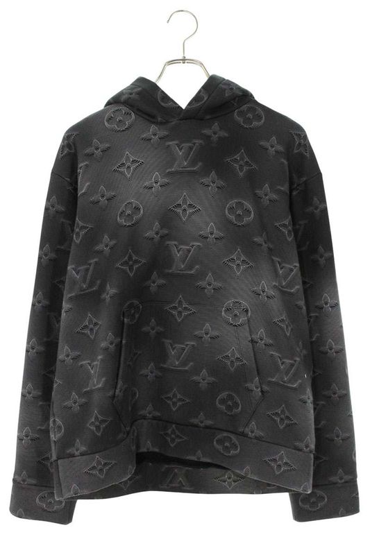 Louis Vuitton 21SS Rm211m IHN Hky24w 2054 Hoodie 3dmonogram Pullover Hoodie Men