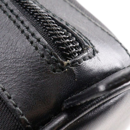 Gucci Bamboo Nylon Canvas Black Unisex Pouch