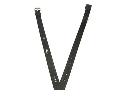 Prada Leather Size 40/100 Belt Men's Black Bf8273