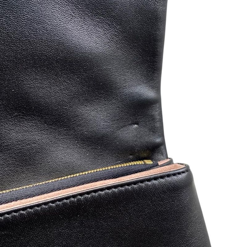 Louis Vuitton Pochette Couss in M82116 Monogram Pattern Lamb Leather Noir Black