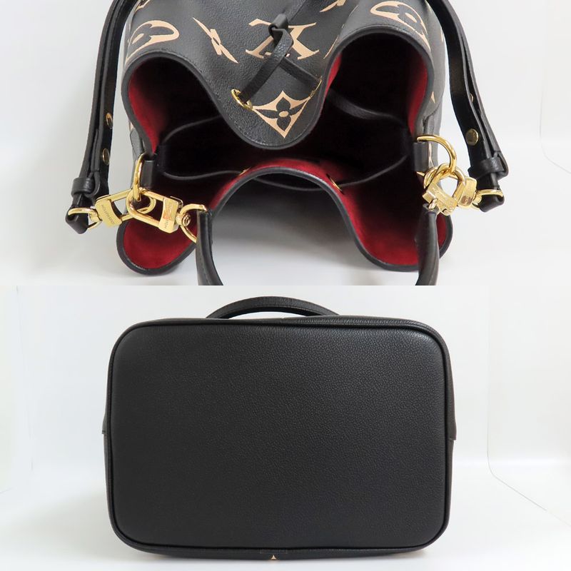 Louis Vuitton Neonoe MM M45497 Bicolor - Monogram Empreinte Black