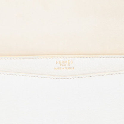 Hermes Liddy Stamped 0F Leather Shoulder Bag Women