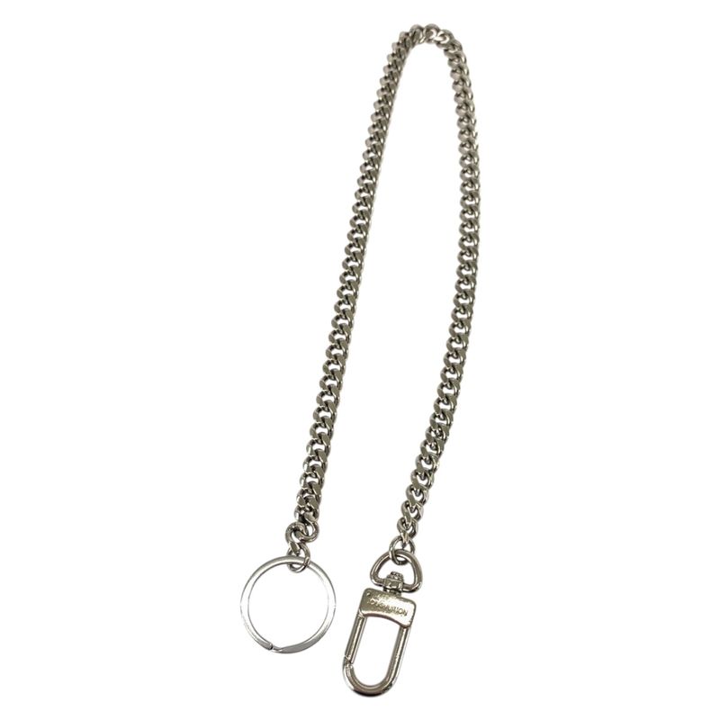 Louis Vuitton Silver Plated Wallet Chain For Men 505494