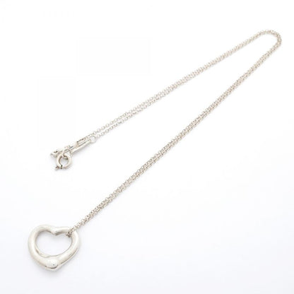 Tiffany & Co Necklace Open Heart Silver 925 Ladies