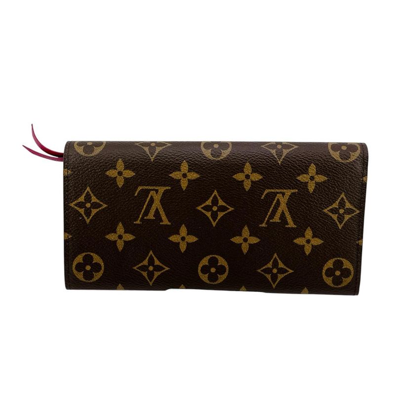 Louis Vuitton M60136 Monogram Portefeuille Emilie Long Wallet Louis Vuitton