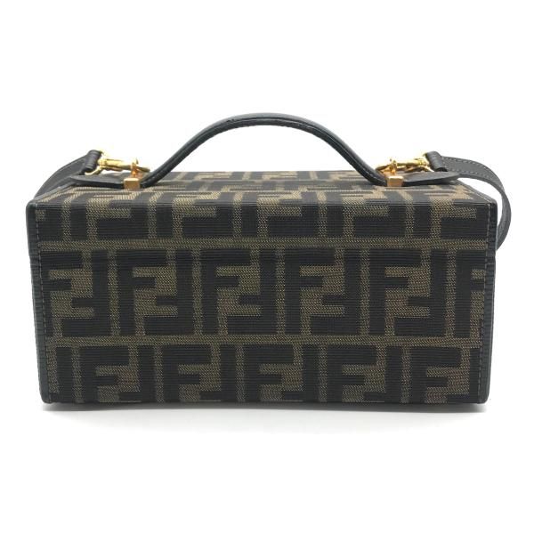 Fendi Zucca Dial Vanity 2-Way Bag