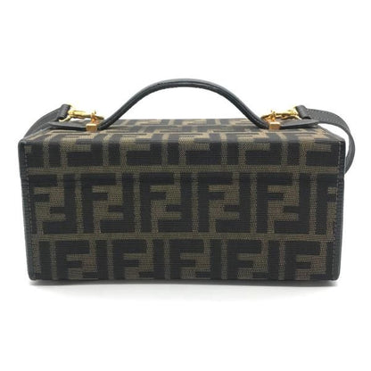 Fendi Zucca Dial Vanity 2-Way Bag