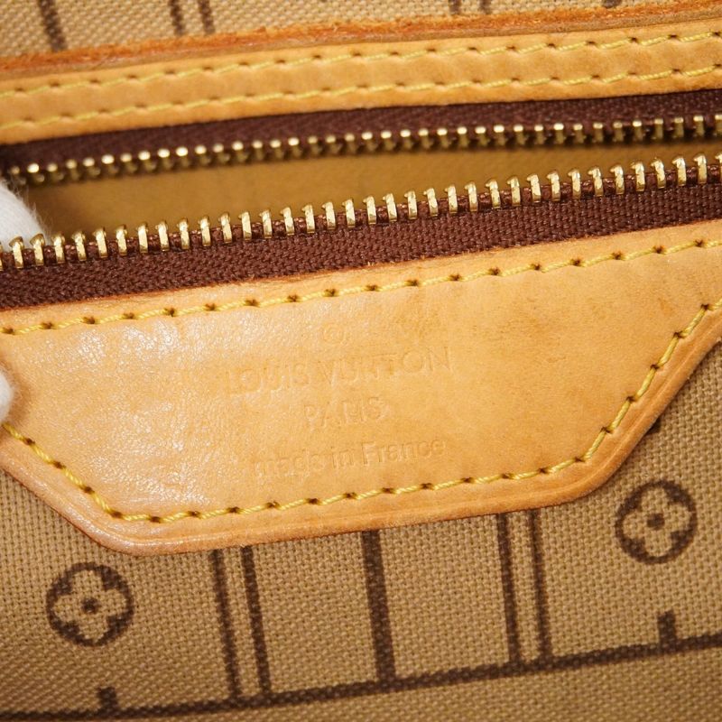 Louis Vuitton Tote Bag Monogram Neverfull MM M40156 Brown Ladies