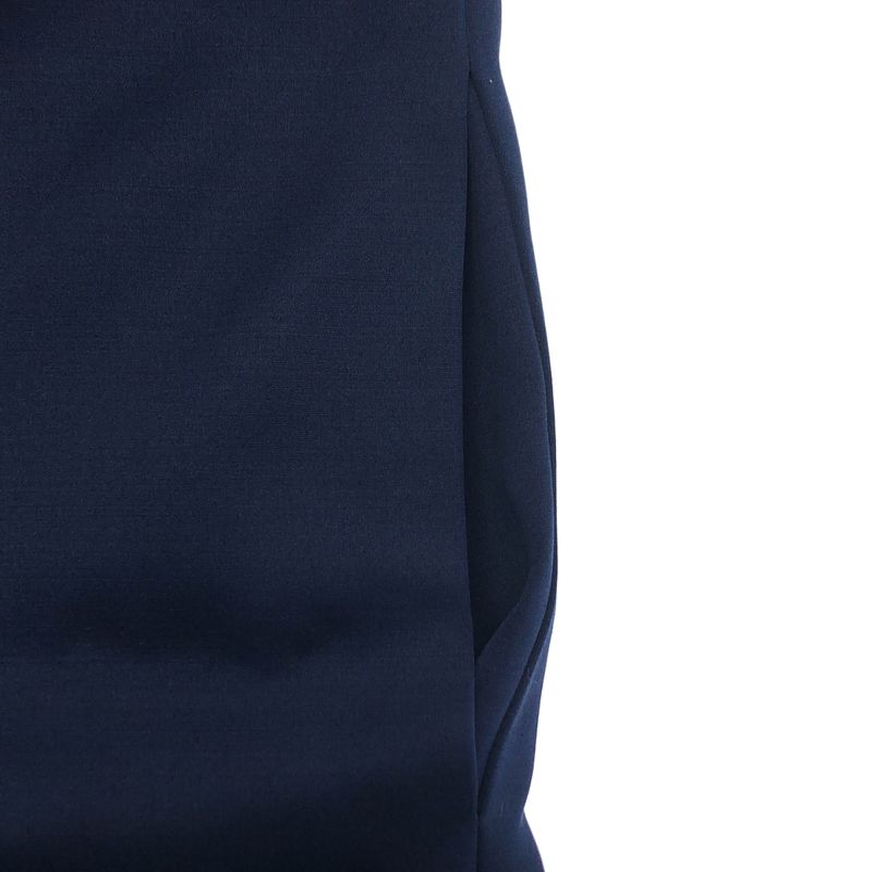 Celine - Phoebe Period Silk Wool Stand Collar Skipper Dress