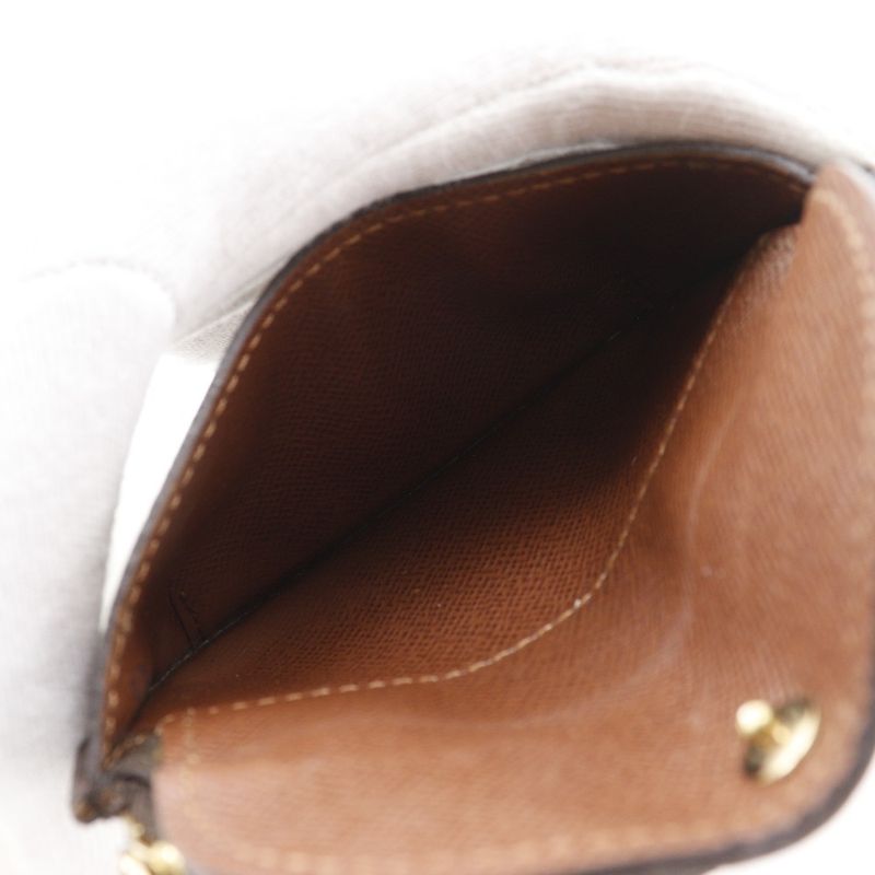 Louis Vuitton Porte Monet Si Ring Monogram Rare M60025 Monogram Canvas Ca0076