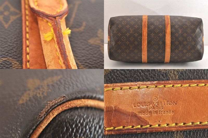 Louis Vuitton Monogram Keepall Bandouliere 45 M41418 Boston Bag 2953n
