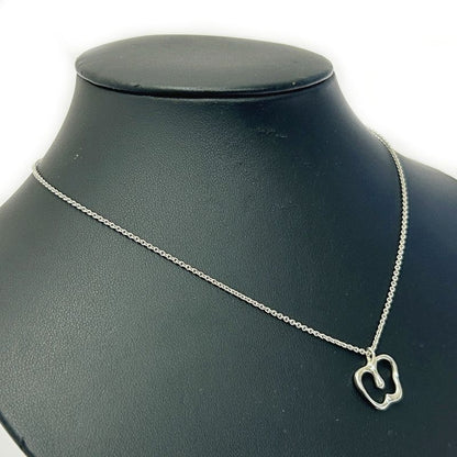 Tiffany & Co Tiffany & Co Silver Apple Motif Necklace 3.8g 925 Engraved 404291
