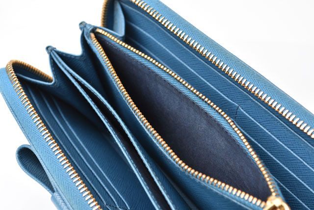 Prada Wallet Prada Long Wallet 1ml506 Saffiano Fiocco Shape Pressed Leather