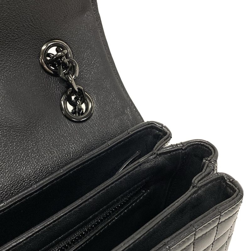 Celine Shoulder Bag C Medium 187253bfz38no Black Chain Shoulder/quilted