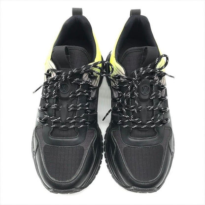 Louis Vuitton Run Away Pulse Line Sneakers Shoes Black Yellow