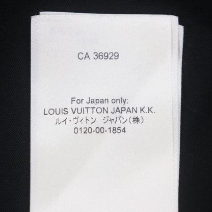 Louis Vuitton 23ss 100% Cotton LV Concert Print Inside Out Short Sleeve Black